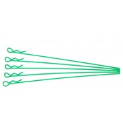 Extra long body clip 1/10 fluorescent green