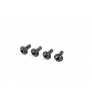 INFINITY B.H. SCREW w/FLANGE HEX SOCKET 3x8mm (4pcs)