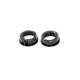 INFINITY ALUMINUM ECCENTRIC BEARING HOLDER 0.5mm (Black/2pcs)