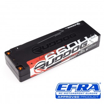 RUDDOG Racing 6600mAh 150C/75C 7.6V LCG Stick Pack LiPo-HV Battery
