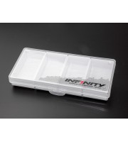 INFINITY PARTS CASE (with lid four-division)