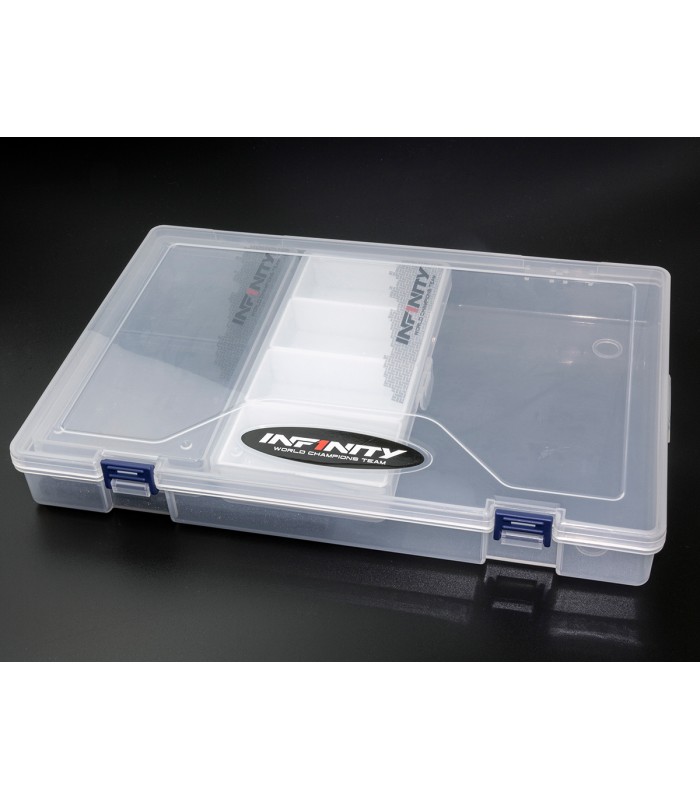 INFINITY PARTS CASE SET (with lid two-division, four division/1pc each)