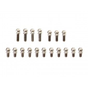 INFINITY IF14-2 TITANIUM BALL END 4.9mm SET (18pcs)