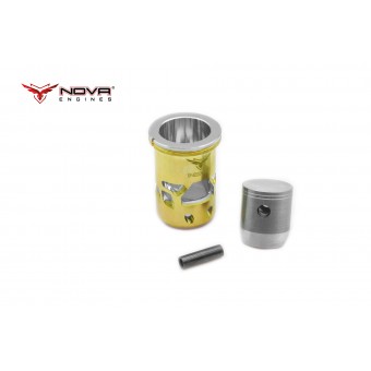 NOVA COUPLING WITH CONROD .21 GT G5R (Piston Sleeve Set with Conrod)